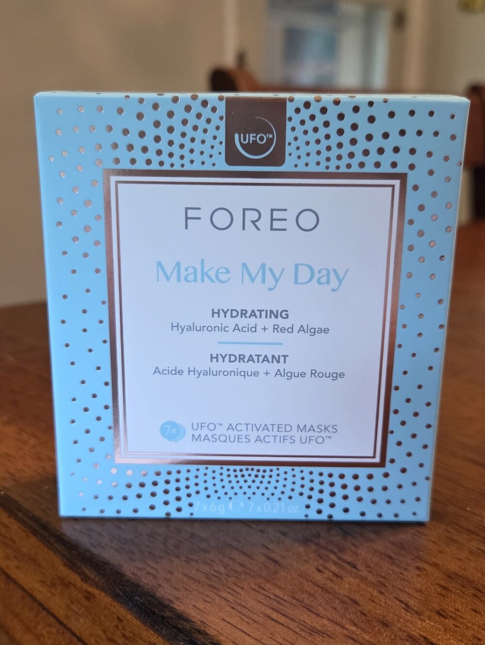FOREO UFO Make My Day Hydrating Face Masks 7 Pack NEW Exp 2028